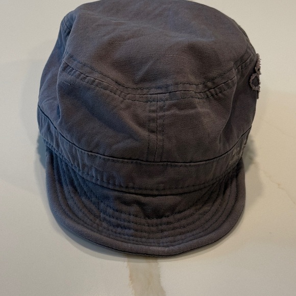 Life Is Good Gray Bucket Hat with Floral Lining - Picture 2 of 6